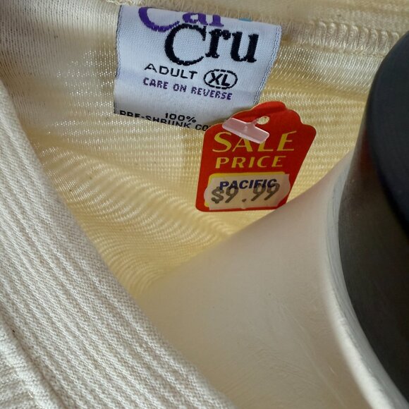 NWT Deadstock Vintage Cal Cru Myrtle Beach Graphic Tee - Picture 4 of 5